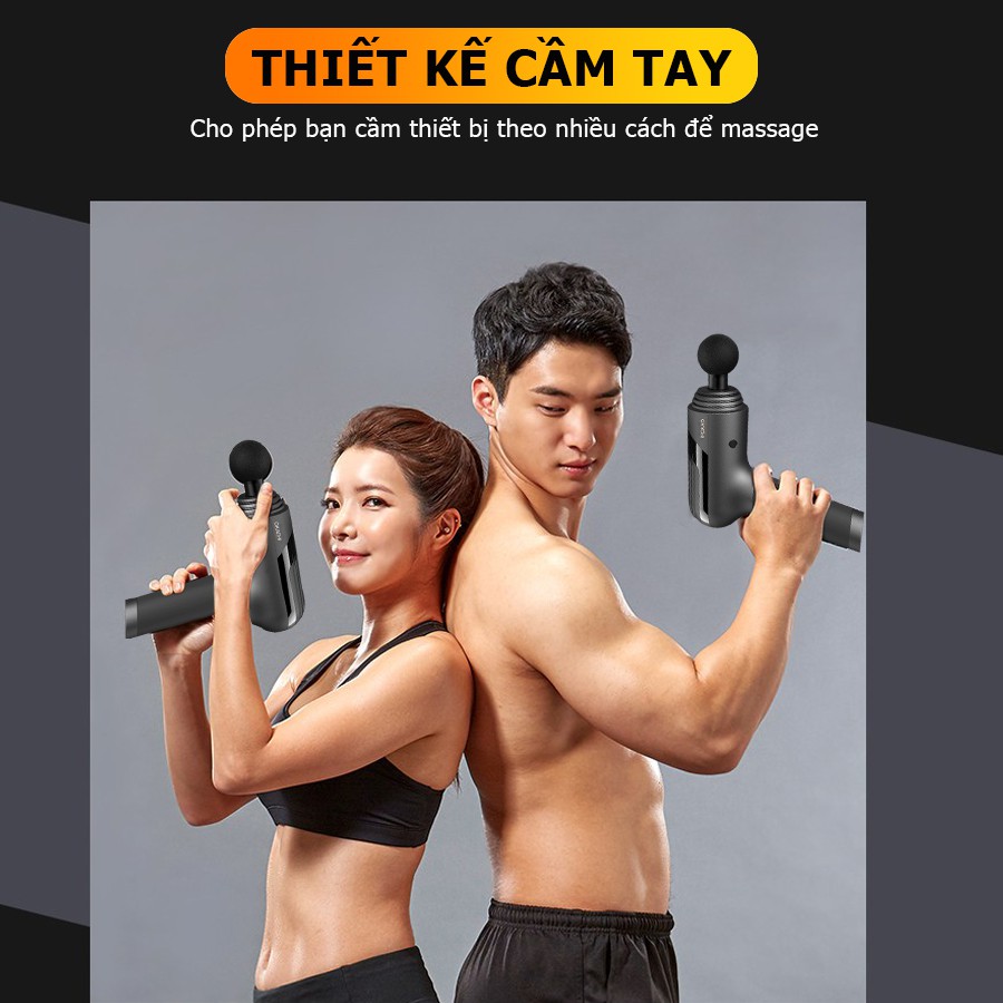 Súng massage toàn thân OKACHI LUXURY JP-i5 Pro