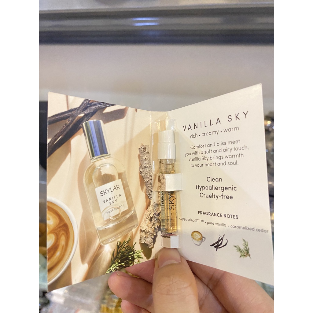 Vial Nước hoa Nữ SKYLAR Vanilla Sky