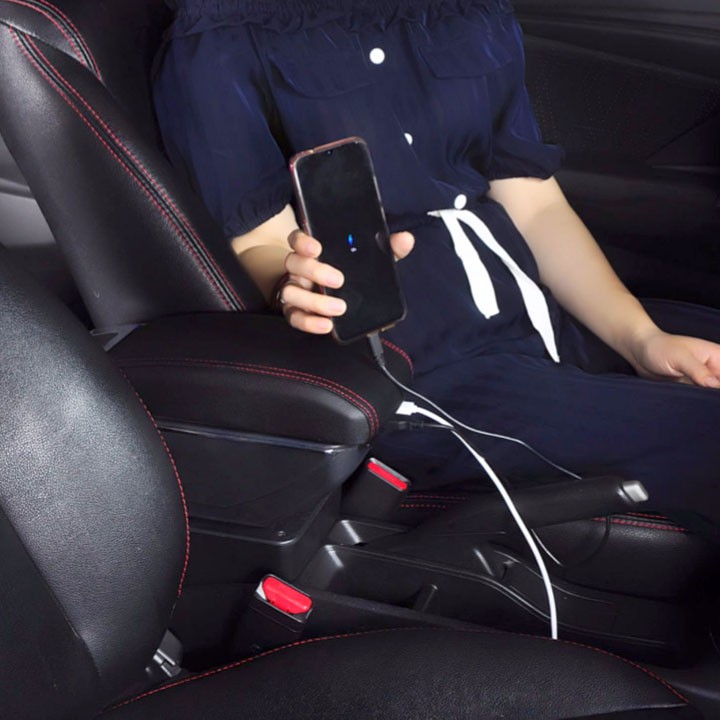Hộp Tỳ Tay Xe Ô Tô Vinfast Fadil Cao Cấp Có Cổng USB
