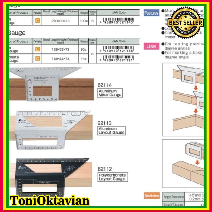 Thước Đo Góc 45 90 Shinwa Nhật Bản 62113 Chất Lượng Cao
