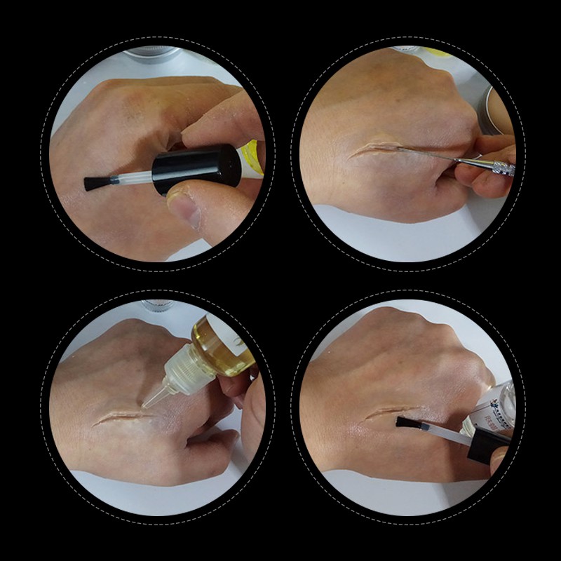 ⌂⌂ Film And Television Special Effect Make-up Wax Repair And Cover Scars Scar Making Light-skinned Skin Wax 【Goob】