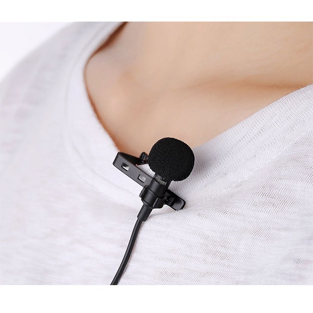 Micro cài áo có dây nhỏ gọn cho điện thoại, máy tính, máy quay, máy ảnh,  Koolsound Lavalier