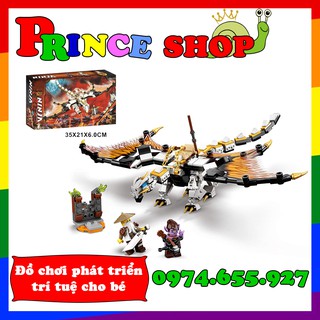 Mô hình lắp ráp Rồng thần của sư phụ Wu ninjago Lari 11550 (71718) - Lắp ghép Wu's Battle Dragon Bela/Lari