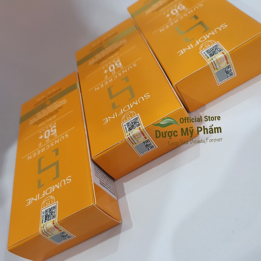 Kem chống nắng vật lý nâng tone Sumdfine SPF50 PA+++