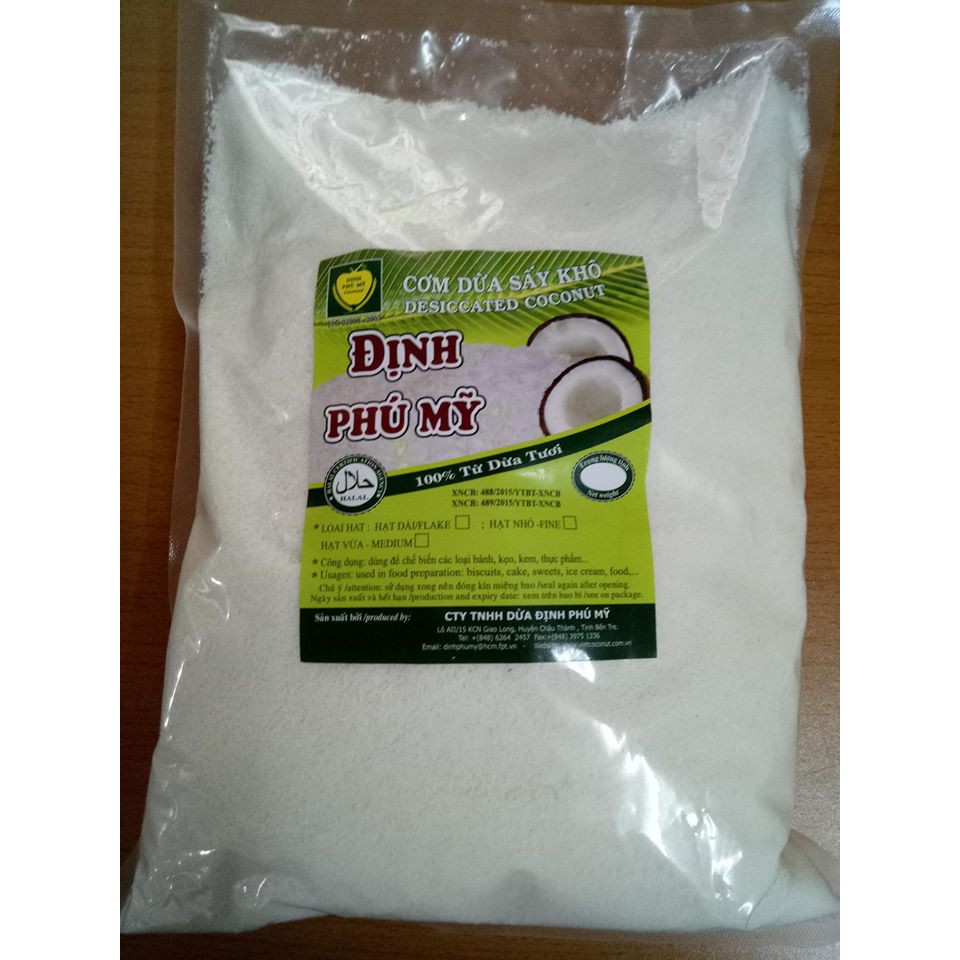 Cơm dừa sấy Định Phú Mỹ 100g mịn