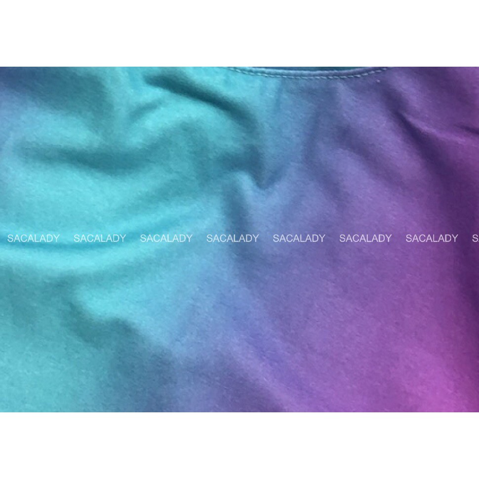 Áo Croptop BC Ombre Hồng Xanh Tím - 2782