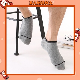 Vớ tất nam nữ ngắn cổ dáng lười viền cổ Hàn Quốc siêu Đẹp TN04