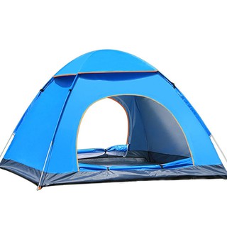 Lều Cắm Trại Lều Cắm Trại 4 Người Dã Ngoại Tự Bung Đi Phượt Đi Picnic Dành Cho 2 -4 Người Cỡ Kích Thước 2m