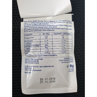 Set 8 gói Trà cốm hòa tan HiPP lợi sữa