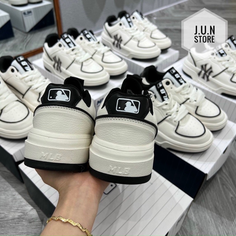 GIÀY M.L.B CHUNKY LINER NY BLA.CK WHITW SC