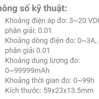 USB Đo Đòng Áp LCD Hiển Thị