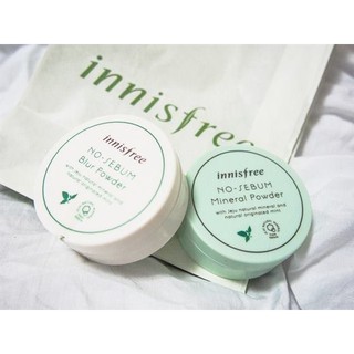 Phấn bột No-Sebum Mineral Powder và No-Sebum Blur Powder