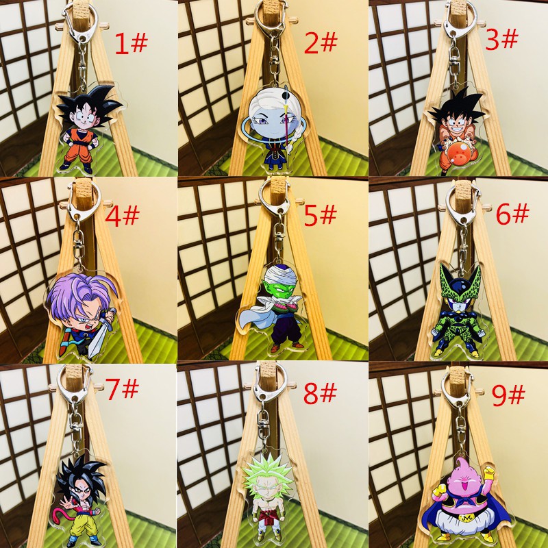 Móc khóa hình Dragon Ball Z Acrylic