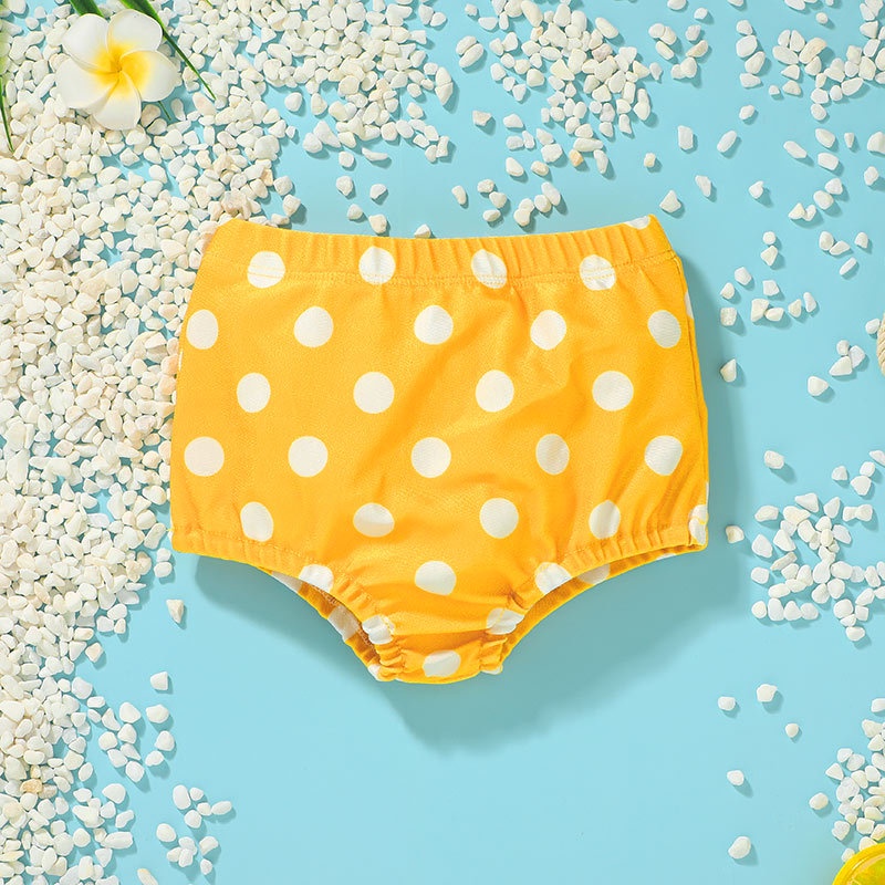 Bộ Đồ Bơi Sát Nách Dễ Thương Thời Trang Dành Cho Bé Gái 1-4 Tuổi