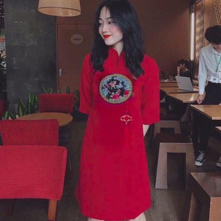 Áo Dài Du Xuân Cổ Tàu Thượng Hải