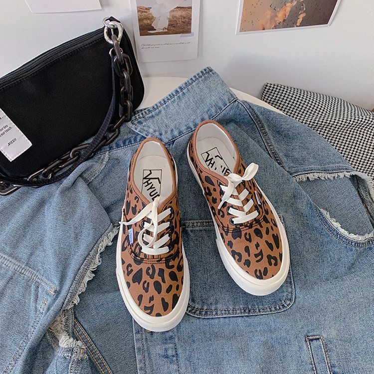 2023 Giày Slip-on Vải Canvas Sọc Ca Rô Thiết Kế Mới Phong Cách Hàn Quốc Thời Trang Xinh Xắn Cho Nữ Vans