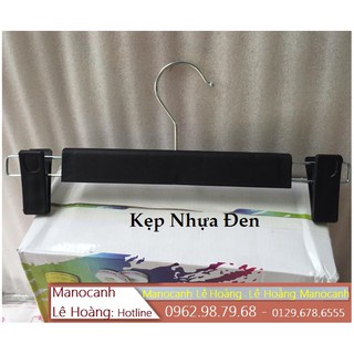 Combo 50 Kẹp, 100 Móc Nhựa Dẹt Giá Sỉ