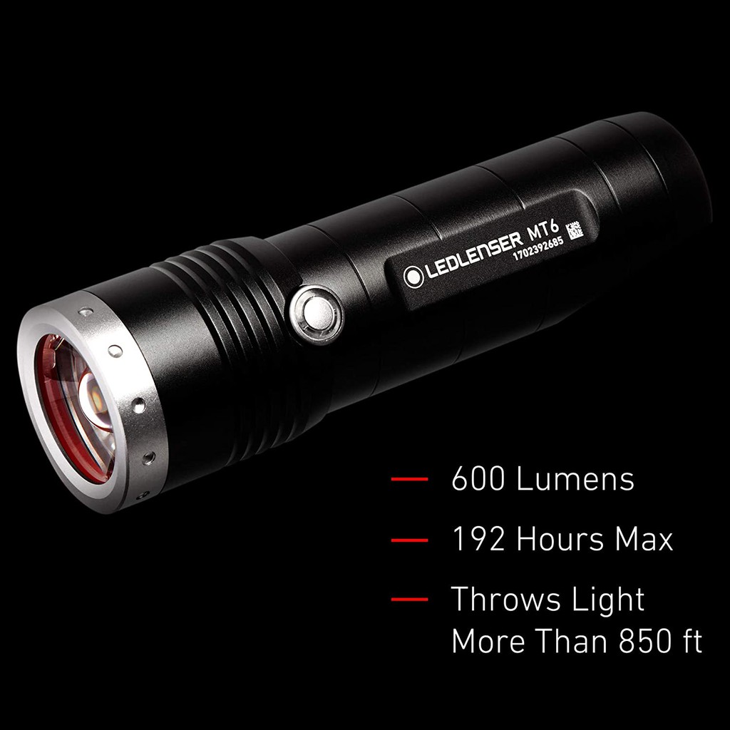 [Giá thấp nhất sàn] Đèn pin siêu sáng Ledlenser MT6 bảo hành chính hãng 7 năm