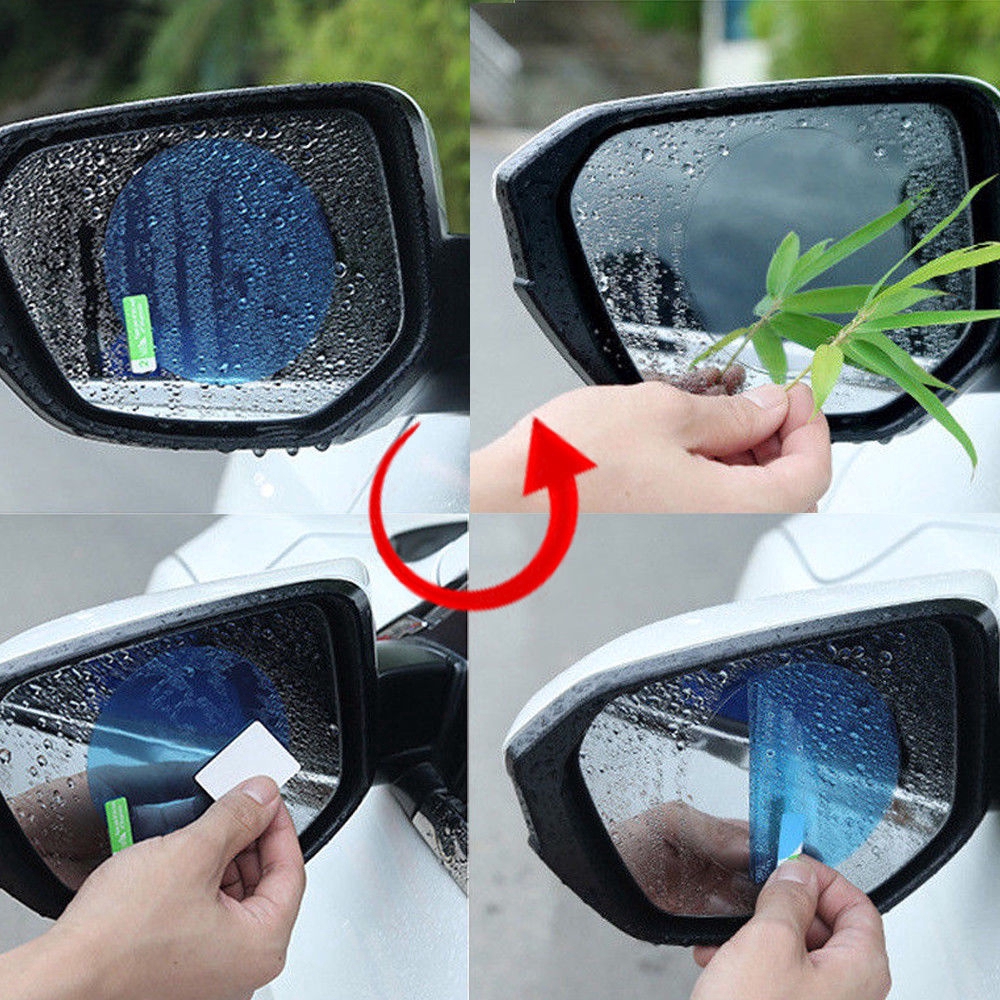 Car truck rain-proof film gương chiếu hậu chống thấm nước chống sương mù dán gương cửa sổ decal kính auto clear films cho mọi kích cỡ