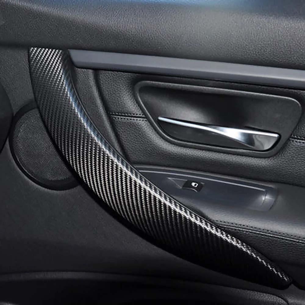 Băng Keo Dán Họa Tiết Sợi Carbon 3D Chống Trầy Cho Cửa Xe Hơi REBUY1 DIY