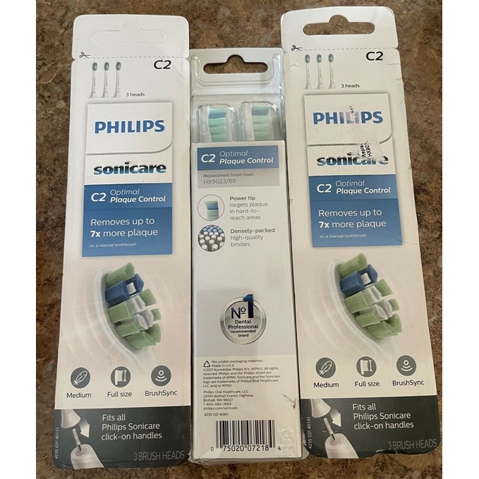 Philips Sonicare Heads - Đầu bàn chải điện Philips Sonicare C2 C3 W G2 G3