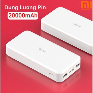 Sạc dự phòng Xiaomi Redmi 10000mAh và 20000mAh - Hàng Chính Hãng