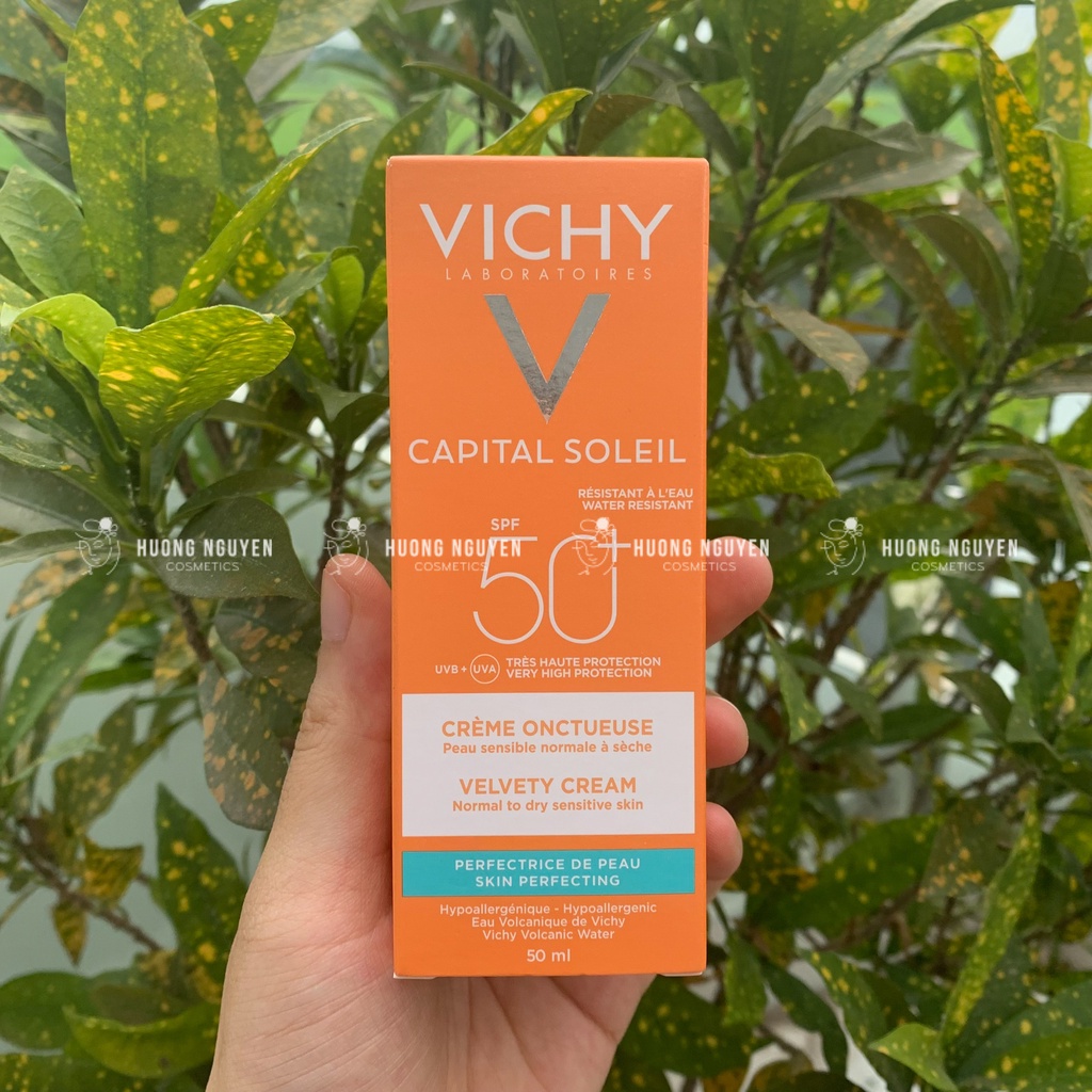 [Bạn mới nhập COSHBM -50% đơn 0Đ] Kem Chống Nắng Vichy Capital Soleil SPF50 Emulsion Toucher Sec Anti-Brillance 50ml