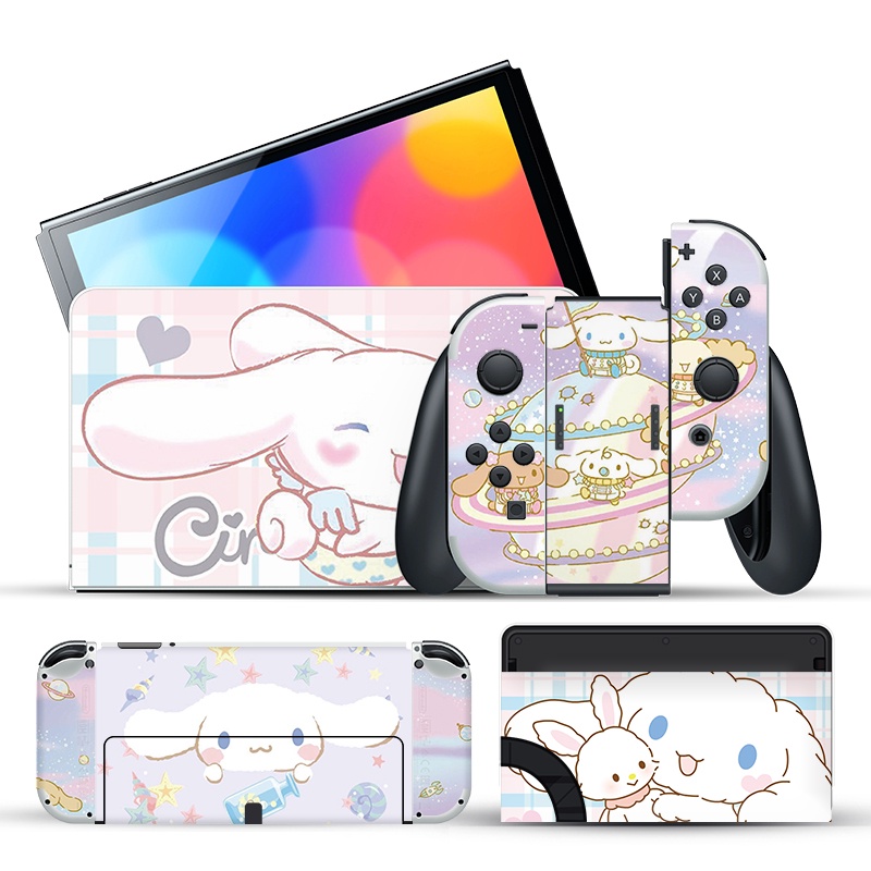 Miếng Dán Hoạt Hình Bằng Giấy Chống Trầy Cho Máy Chơi Game Nintendo Switch