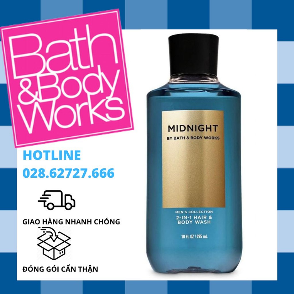 Sữa Tắm Nam Bath and Body Works For Men - Midnight