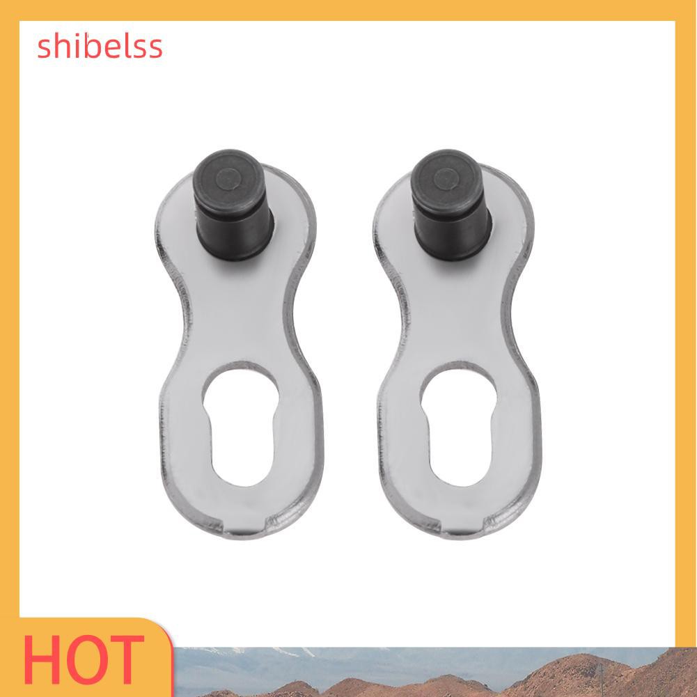 （ʚshibelss）2pcs Portable Bicycle Chain Master Link Joint Connector 11 Speed Quick Clip