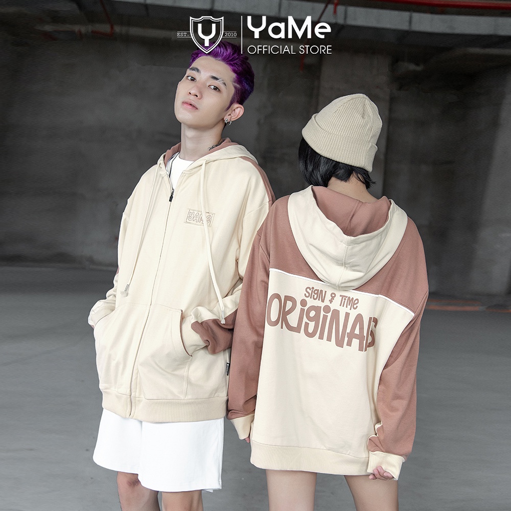 Áo khoác Hoodie Nam Nữ Zipper Thời Trang Thương Hiệu Y2010 Ver25 20782 |YaMe|