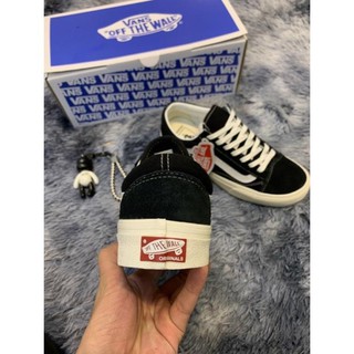 [Full Box Bill ] Giày vans vaul⚡️𝐒𝐢ê𝐮 𝐑ẻ⚡️ đen vạch trắng nam nữ