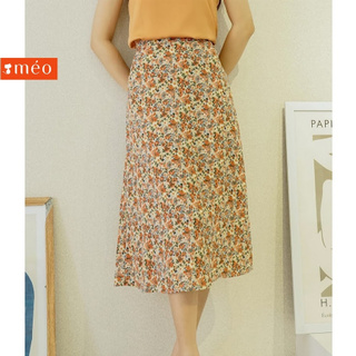 Chân váy dài hoa nhí Binky [MÉO SHOP]