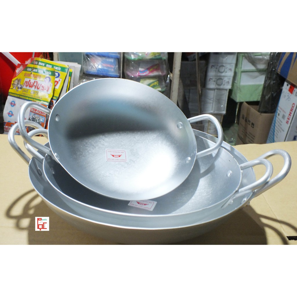 BỘ 3 CHẢO NHÔM DÀY