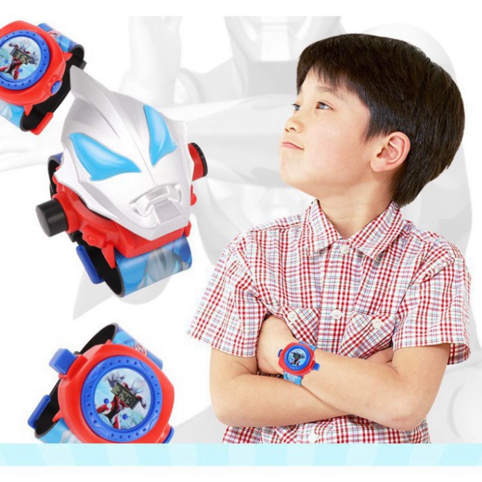 Đồng hồ điện tử chiếu hình 3D cho bé- Đồng hồ chiếu 24 hình ảnh của nhân vật hoạt hình | BigBuy360 - bigbuy360.vn