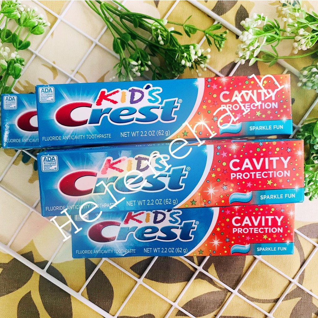 Kem đánh răng Crest Kid Mỹ 62g