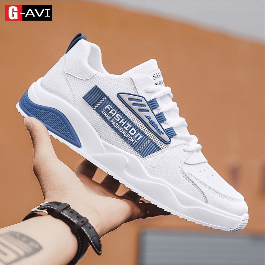 GIÀY NAM ĐỒNG GIÁ-Giày sneaker thể thao nam mẫu mới hot trend 2021 kiểu dáng trẻ trung, cá tính Avi415