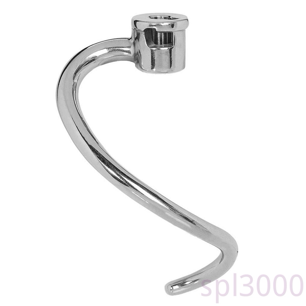 Móc Treo Bột Dạng Xoắn Bằng Thép Không Gỉ Thay Thế Cho Nhà Bếp 7-quart