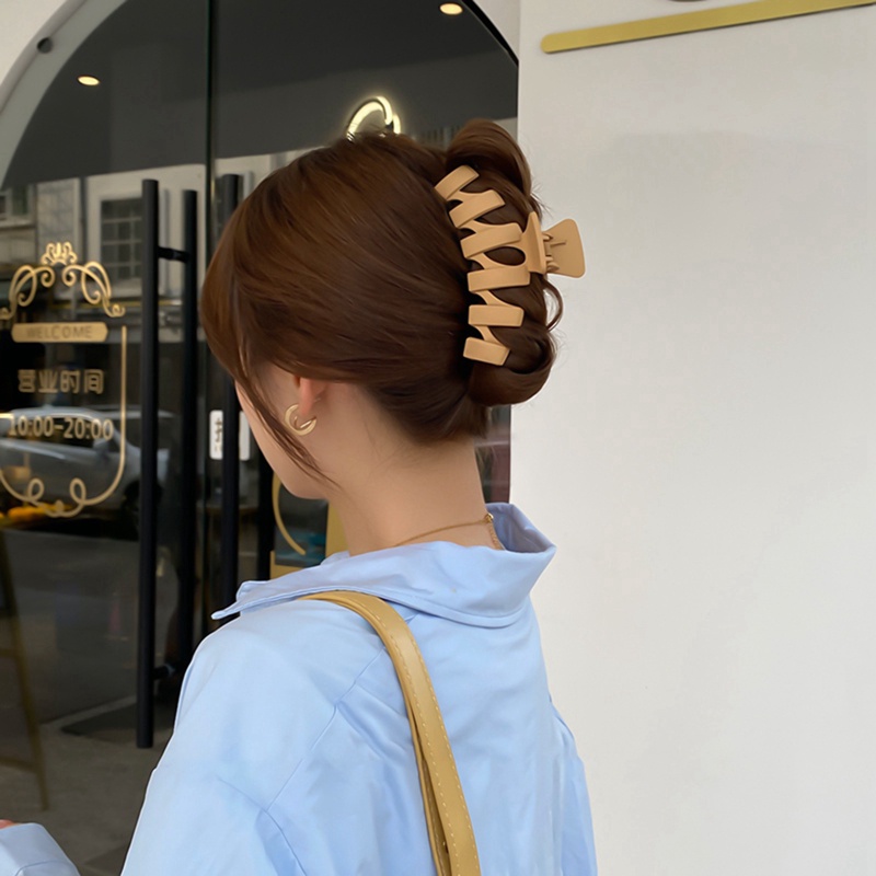 Kẹp Tóc Cỡ Lớn Hình Cá Mập Phong Cách Hàn Quốc Cho Nữ