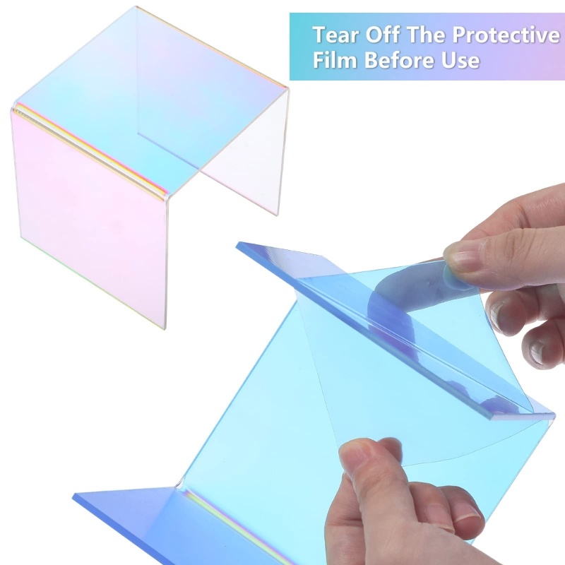 Flgo Kệ Chữ Nhật Trưng Bày Bánh Kẹo Tráng Miệng Để Bàn Trưng Bày Hành Động