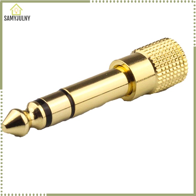 Giắc Cắm 3 Chấu TRS 6.5MM 3.5MM Kết Nối Âm Thanh 6.5 3.5 Aux