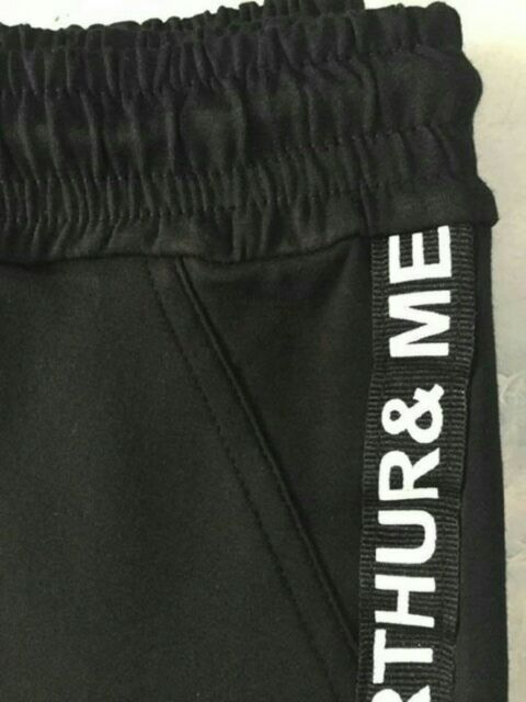 Quần baggy sọc chữ cạp chun | BigBuy360 - bigbuy360.vn