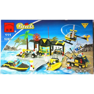 Đồ chơi lắp ráp cứu hộ biển Enlighten 111 T28