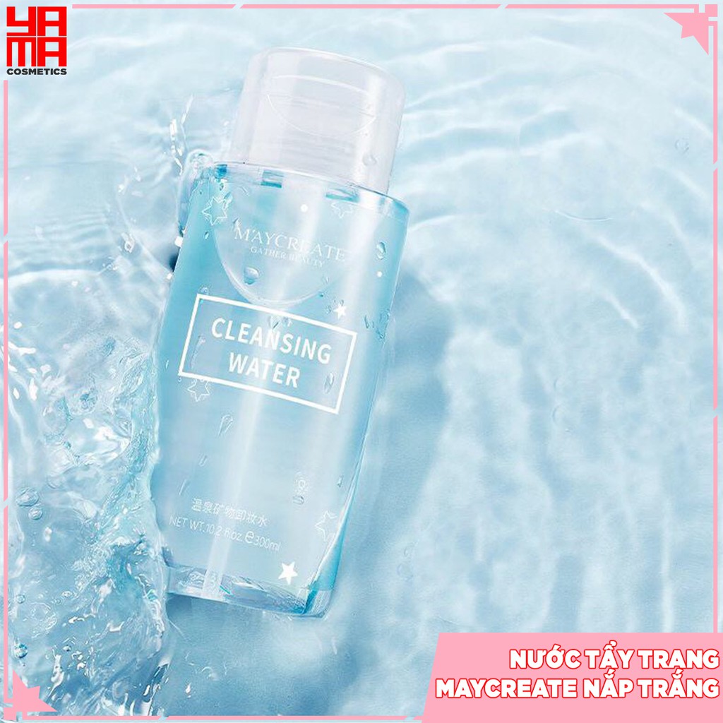 Nước tẩy trang làm sạch sâu MayCreate nắp trắng 300ml | BigBuy360 - bigbuy360.vn