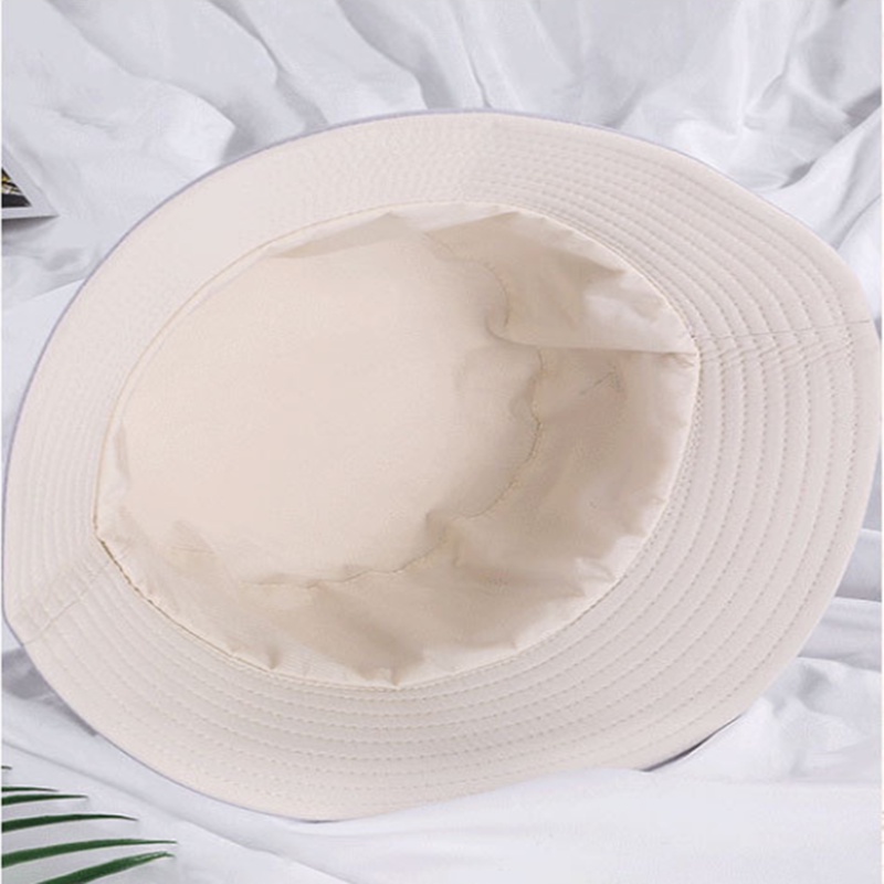 Nón Vành Cotton Màu Trơn Hai Mặt Thời Trang Mùa Hè Cho Nam Và Nữ