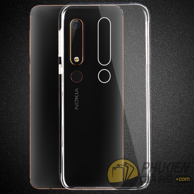 Ốp dẻo trong loại Dày Nokia 3.1 Plus, X5,5.1 Plus,6.1 Plus