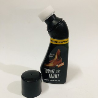 Xi đánh giày Xi nước đánh giày Wolf 75ml | đánh bóng giày da