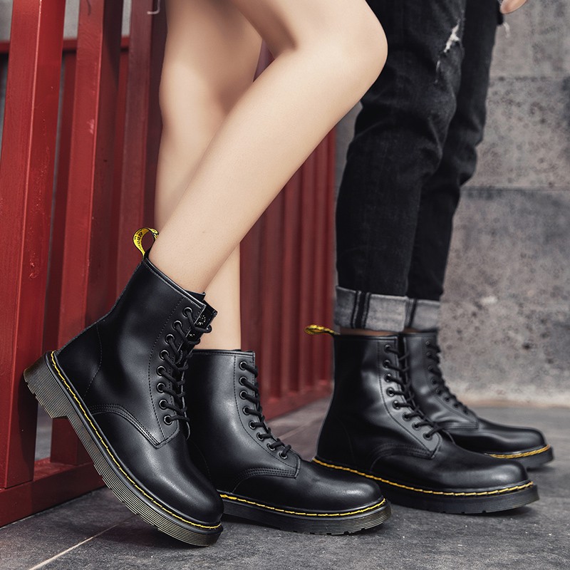 Giày Bốt Martin Cổ Thấp Buộc Dây Phong Cách Anh Quốc Thời Trang Cỡ 35 - 44 | BigBuy360 - bigbuy360.vn