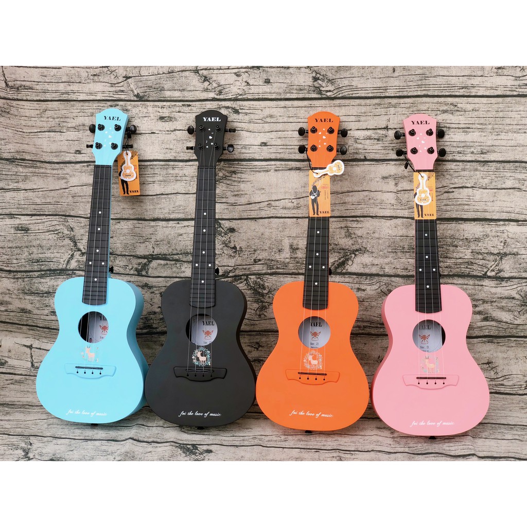 Đàn Ukulele size 23 inch hãng YAEL kèm phụ kiện