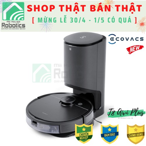 [Mod2021] Ecovacs DEEBOT T8 AIVI PLUS - Robot Hút Bụi - Robot lau nhà - Hàng mới 100% Chính hãng - Giá tốt nhất